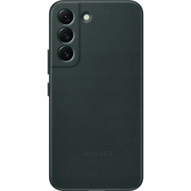 etui-samsung-leather-cover-do-galaxy-s22-case-kolor-szary