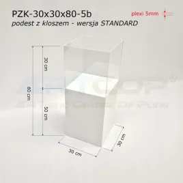 postument-z-kloszem-podest-z-plexi-opal-30x30x80cm-gablota-na-wystawe-kubik