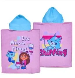 gabby-s-dollhouse-koci-domek-gabi-poncho-z-kapturem-100percent-bawelna-50x115cm