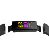 smartband-bemi-ole-czarny-czerwony-pasek-ksztalt-koperty-prostokatna