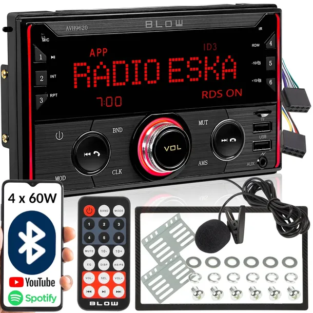 radio-samochodowe-2-din-bluetooth-usb-sd-rds-lcd-rgb-mikrofon-pilot-waga-z-opakowaniem-0-85-kg