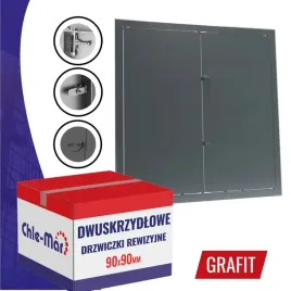 drzwiczki-rewizyjne-inspekcyjne-dwuskrzydlowe-maxi-90x90cm-grafit
