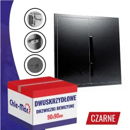 drzwiczki-rewizyjne-inspekcyjne-dwuskrzydlowe-maxi-90x90cm-czarne