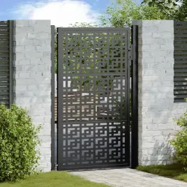 vidaxl-brama-ogrodowa-czarna-105x155-cm-stalowy-wzor-krzyza
