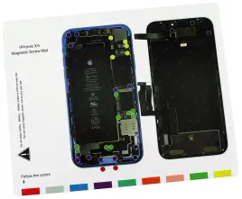 mata-magnetyczna-serwisowa-na-srubki-iphone-xr