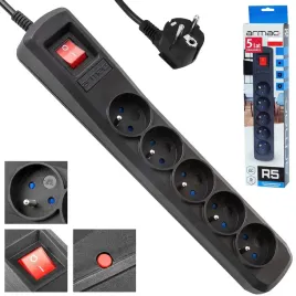 zabezpieczajaca-listwa-zasilajaca-przedluzacz-r5-15m-5-gniazd-10a-2500w