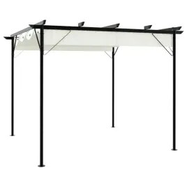 vidaxl-pergola-ze-zwijanym-dachem-smietankowa-3x3-m-stalowa