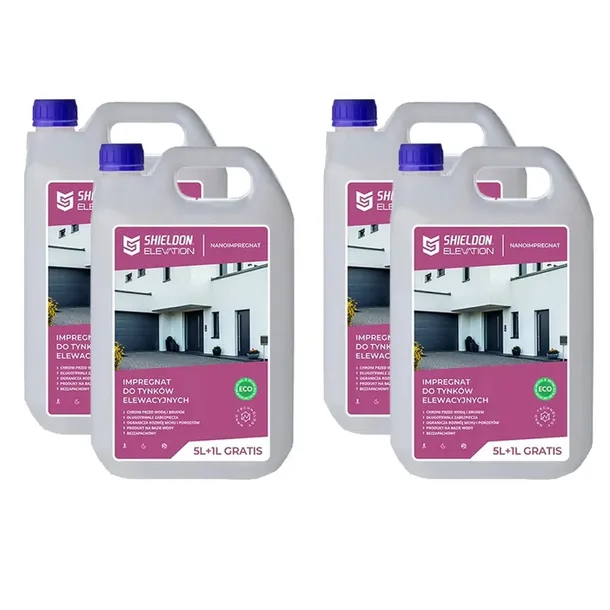 Impregnat do elewacji tynku fasad Shieldon Protects Elevation 24l na 240m²