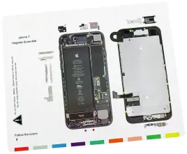 mata-magnetyczna-serwisowa-na-srubki-iphone-7