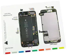 mata-magnetyczna-serwisowa-na-srubki-iphone-7