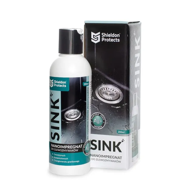 IMPREGNAT DO ZLEWU GRANITOWEGO pielęgnacji zlewozmywaków blatów SINK 200ml