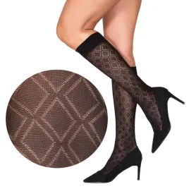podkolanowki-czarne-eleganckie-we-wzory-60-den