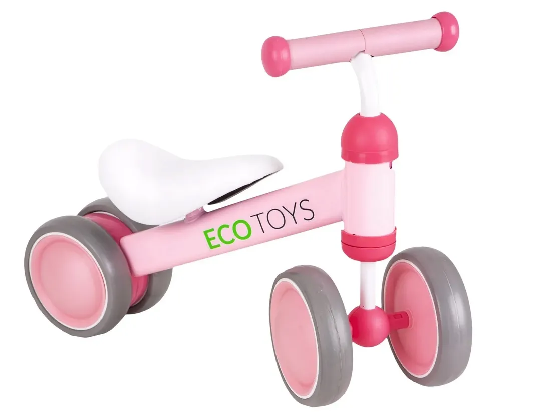 rowerek-biegowy-mini-rower-practise-pink-ecotoys-stan-nowy