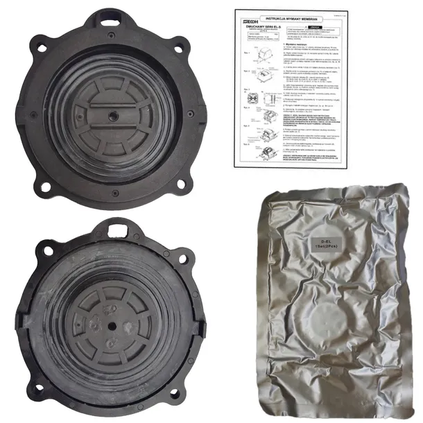 Oryginalne membrany dmuchawy pompy air pump SECOH EL-S-60 EL-S-80-15 2szt