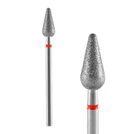 staleks-frez-diamentowy-do-skorek-gruszka-5-mm-fa101r050-12-czerwony
