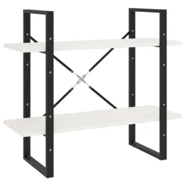 vidaxl-regal-na-ksiazki-2-polki-bialy-80x30x70-cm-drewno-sosnowe