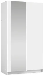 szafa-przesuwna-100-cm-do-sypialni-z-lustrem-solfy-biala