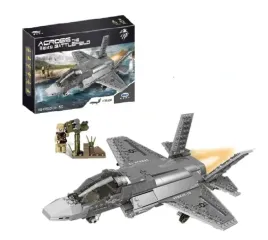 klocki-samolot-f-35-wojsko-wy-f-16-fighting-falcon-prezent