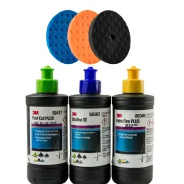 3m-zestaw-past-polerskich-3x-250ml-opakowanie-zastepcze-zestaw-gabek-lc