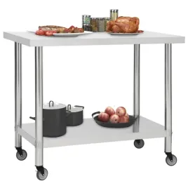 vidaxl-kuchenny-stol-roboczy-na-kolkach-100x45x85-cm-stal-nierdzewna