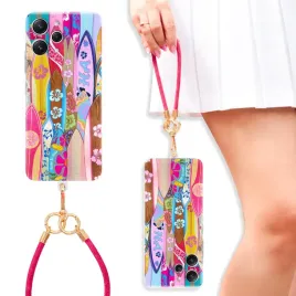 etui-do-xiaomi-redmi-12-4g-smycz-na-rekeor-zestawor-fuksjaor-kobiece-wzory