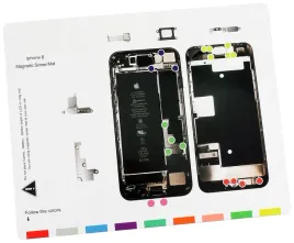mata-magnetyczna-serwisowa-na-srubki-iphone-8