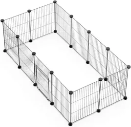 wybieg-dla-malych-zwierzat-12-paneli-z-drzwiami-30-38-cm