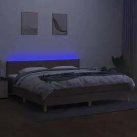 vidaxl-lozko-kontynentalne-z-materacem-taupe-200-x-200-cm-tkanina