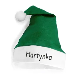 czapka-mikolaja-zielona-z-twoim-imieniem-idealny-prezent-na-mikolajki