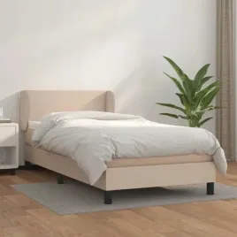 vidaxl-lozko-kontynentalne-z-materacem-cappuccino-ekoskora-90x200-cm