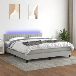 vidaxl-lozko-kontynentalne-z-materacem-jasnoszare-160x200cm-tkanina