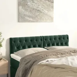 vidaxl-zaglowki-do-lozka-2-szt-ciemnozielone-72x7x78-88-cm-aksamit