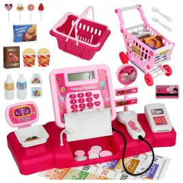 duza-kasa-fiskalna-sklepowa-dla-dzieci-kalkulator-skaner-koszyk-akcesoria