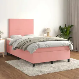 vidaxl-lozko-kontynentalne-z-materacem-rozowe-120x200-cm-aksamit