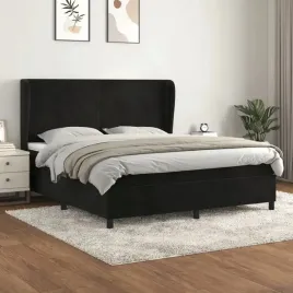 vidaxl-lozko-kontynentalne-z-materacem-czarne-180x200-cm-aksamit