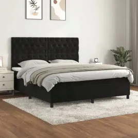 vidaxl-lozko-kontynentalne-z-materacem-czarne-160x200-cm-aksamit