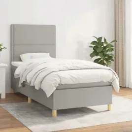 vidaxl-lozko-kontynentalne-z-materacem-jasnoszare-tkanina-90x190-cm