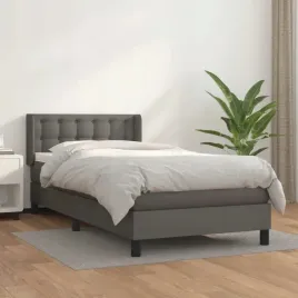 vidaxl-lozko-kontynentalne-z-materacem-szare-ekoskora-90x200-cm