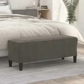 vidaxl-lawka-ciemnoszara-100x35x41-cm-tapicerowana-aksamitem