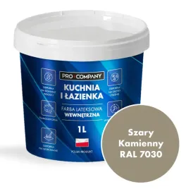 pro-company-farba-lateksowa-kuchnia-lazienka-1l-szary-kamienny-ral-7030
