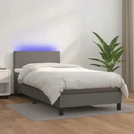 vidaxl-lozko-kontynentalne-z-materacem-i-led-szara-ekoskora-90x200-cm