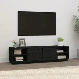 vidaxl-szafka-pod-tv-czarna-156x40x40-cm-lite-drewno-sosnowe