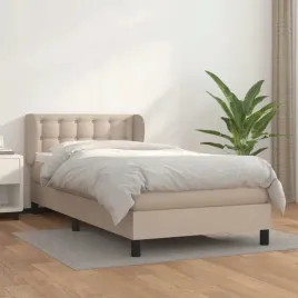 vidaxl-lozko-kontynentalne-z-materacem-cappuccino-ekoskora-90x200-cm