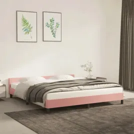 vidaxl-rama-lozka-z-zaglowkiem-bez-materaca-rozowa-180x200cm-aksamit