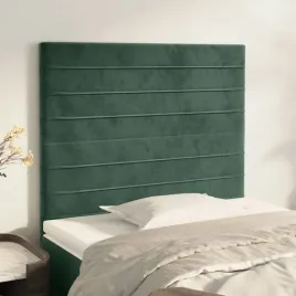 vidaxl-zaglowki-do-lozka-2-szt-ciemnozielony-100x5x78-88cm-aksamit