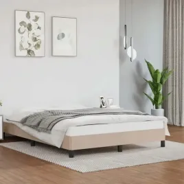 vidaxl-rama-lozka-cappuccino-140x190-cm-obita-sztuczna-skora
