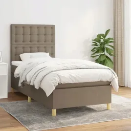 vidaxl-lozko-kontynentalne-z-materacem-taupe-tkanina-90x200-cm