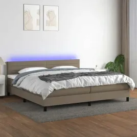 vidaxl-lozko-kontynentalne-z-materacem-taupe-200-x-200-cm-tkanina