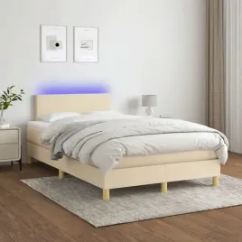vidaxl-lozko-kontynentalne-z-materacem-kremowe-120x200-cm-tkanina