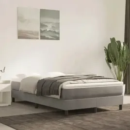vidaxl-lozko-kontynentalne-z-materacem-jasnoszare-120x200cm-aksamit